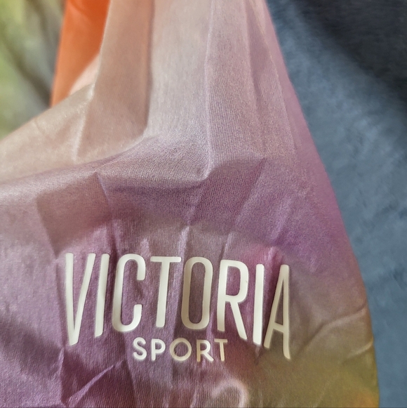 Victoria Secret Sport Half Zip Anorak Jacket Women XS Wind Breaker Rainbow Thin - Picture 3 of 10